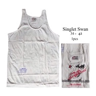 Swan Brand Men's Undershirt Singlet/Plain Singlet/Plain