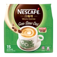 NESCAFE White Coffee Gao Siew Dai Hazelnut 15 Sachets