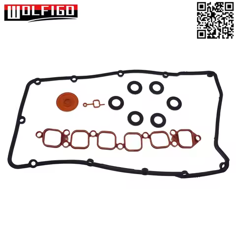 022103483E For VW R32 EOS AUDI A3 TT 3.2L PCV Engine Valve Cover & Intake Manifold Gasket Set 022133