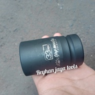 MATA Socket Wrench 1 Inch X 20 21 24 26 27 30 32 33 36 38 41 Cr-V Eye Tap