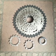 Sprocket RAZE 9sp 11T-40T cassette