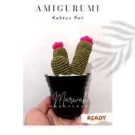 Amigurumi Cactus Pot