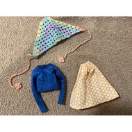 Blythe Dakawaii doll outfit top+skirt With Hair Acc.blythe Set