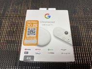 售全新未拆Google Chromecast 第4代 4K版本 台灣大哥大公司貨 支援Google TV