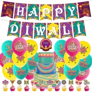 (SG Seller) Diwali Decorations Deepavali Decorations Diwali Balloon Deepavali Balloons Happy Deepava