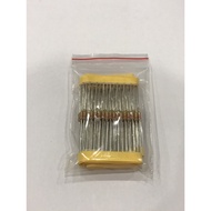 100 Resistors 1/4W Ohm