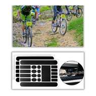 CLEARANCE SALE Carbon Sticker & Plain Black Sticker. Chainstay Protector