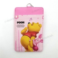 Disney Winnie The Pooh &amp; Piglet Ezlink Card Holder With Keyring