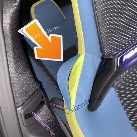Yas Marina For BMW G87 M2 G80 M3 G82 G83 M4 F90 M5 M Carbon Bucket Seat Safety Belt Limiter Genuine 