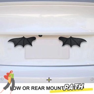 PA-HOME Wooden Wall Decor, Bat Shaped Hanging Bat Wings Decor, Spooky Decorative Wooden Festive Part