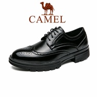 Camel shoes men Camel leather shoes men big size 45 46 men camel shoe