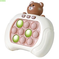 GHNRO Push Game Pop Electronic, Doraemon Hippo Super Bubble Pop Light Game, Push Game Pop Light Kuro