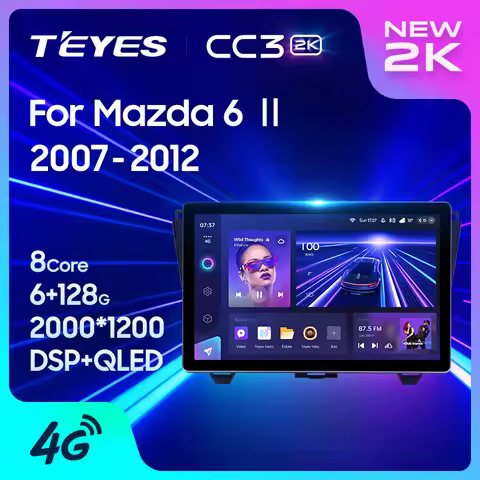 TEYES CC3 2K For Mazda 6 II GH 2007 - 2012 11inch or 13inch Car Radio Multimedia Video Player Naviga