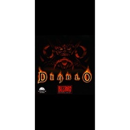 Diablo pc game disc part 1 (rpg level training game)