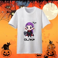 Halloween adult and children's unisex shirt Kpop demon hunter x Halloween pumpkin short sleeved cott