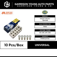 [HELLA] Halogen Indicator Light Bulb for Cars/Perodua/Proton/Toyota 1141 12V/21W (P21W)&24V/21W(305)