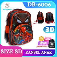 Dream Bags - DB 6006 Superhero Children's Bags Elementary School Boys' School Bags - Children's Back
