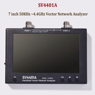 7นิ้ว50KHz-4.4GHz SV4401A LCD สัมผัส NanoVNA VNA เวกเตอร์เครื่องวิเคราะห์เสาอากาศเครือข่าย UHF HF VH