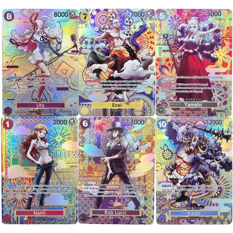 OPCG Collection Cards Nami Uta OPCG OP01-016 OP02-120 EN Shining Creativity Rare Holographic Embosse