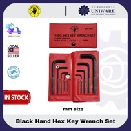 BLACKHAND Hex Key Wrench/Allen Key Set (1.27mm - 10mm) Metric Size BH-003