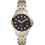 [Powermatic] Fossil Es4745 Fb-01 Three-Hand Date Two-Tone Stainless Steel Women'S Watch