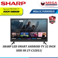  led  sharp 2t-c32eg1 smart android tv 32 inch