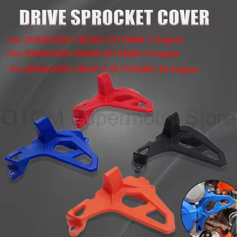 For ZONGSHEN CB250-F ZS172FMM-3A NB300 ZS174MN-5 CBS300 ZS174MN-3 Motorcycle Drive Sprocket Cover Gu