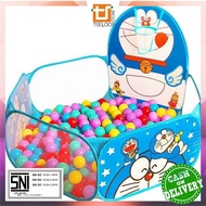 TENDA Ofm-m7 1.2m Ball Pool Toy Children's Ball Bath Basket Tent + Basketball Hoop Birthday Gift