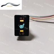 XF Car Seat Heating Switch Seat Temperature Adjustment Switch with Wire for Toyota Auto