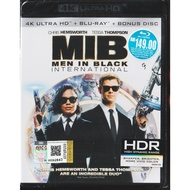 4K BLURAY : MIB : MEN IN BLACK INTERNATIONAL ( ORIGINAL 4K BLURAY + NORMAL BLURAY )