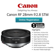CANON MALAYSIA WARRANTY CANON RF 28MM F/2.8 STM LENS (1 YEARS WARRANTY) CANON RF 28MM F/2.8 CANON 28