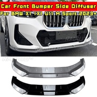 For BMW X1 IX1 U11 M Sport Front Bumper Diffuser Lip Splitter Front Spoiler for BMW X1 IX1 U11 M Spo