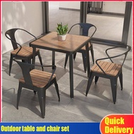 【Free shipping】Outdoor table and chair set  outdoor garden chair garden chair  outdoor table Garden 