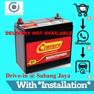 Century Car Battery - NS60L(46B24L) (Small Terminal) (With Installation)