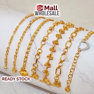 Cop 916 Emas Bangkok Emas Korea GM Mall GELANG TANGAN DEWASA - GM MALL GOLD PLATED 24K BRACELET JEWE