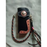 DOMPET KULIT LEATHER WALLET DOMPET PANJANG REDMOON DOMPET PENDEK DOMPET LELAKI