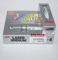 1PCS-ของแท้♞♘ หัวเทียน NGK อิริเดียมแพลทินัม ILKAR8N8 94120 เหมาะสำหรับ MG HS GS RX5 RX8 Zotye T800