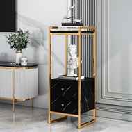 ❤️Tinggi 100cm❤️Meja Sudut Standing Flower Rak rak pajangan bunga minimalis rak tv minimalis modern