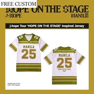 [Free Custom]unisex Jersey J-hope Same Style Korean Jersey New Trendy Jersey Street Football Jersey 