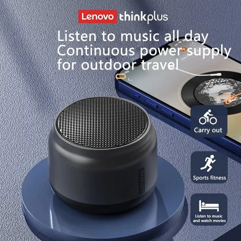 Speaker Bluetooth LENOVO K3 MINI SPEAKER PORTABLE Heavy Bass