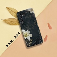 HP Phone Case - Samsung A34 - Phone Case - Samsung A34 - External_acc - Floral Motif Case - Fashion 