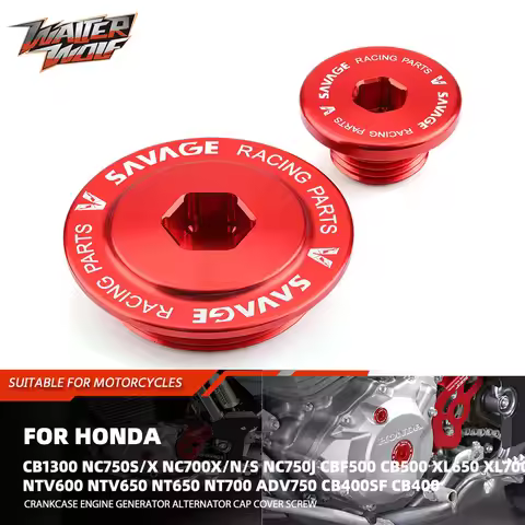 2024 Crankcase Cover Alternator Cap Side Decorate Screw For Honda NC700X/N/S NC750S/X/J ADV750 CB400