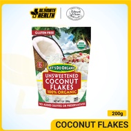 Edward & Sons, Let's Do Organic, 100% Organic Unsweetened Coconut Flakes, Healthy Snacks, Diet Snack