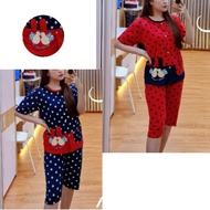 Adult Women's T-Shirt Sleepwear Set Women's T-Shirt Pajama Set 3/s 4 All Sizes AB 701B / 359