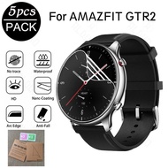 TPU Hydrogel Film For Xiaomi Huami AMAZFIT GTR 2 GTR2 Smart Watch Full HD Clear Screen Protector on Amazfit GTR 2 Film Not Glass