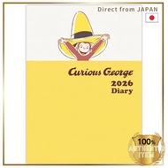 Hallmark Curious George 2026 A5 Monthly Family Diary 845902 Starting Dec 2025