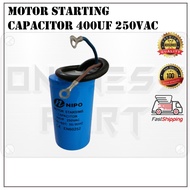 NIPO 400UF Capacitors Motor Capacitor Starting Capacitors 250VAC