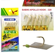 Fire Eagle Sabiki Hook 320 Apollo Hook MataKail Live Bait Mata Umpan Ikan Cencaru Talang Selar Kunyi
