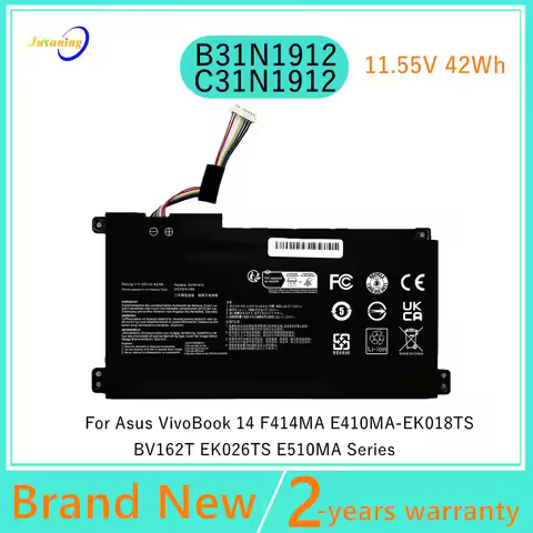 Laptop battery For ASUS VivoBook 14 E410MA L410MA E410KA-EK139TS F414MA L510MA R522MA E510M E510MA B