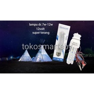 Lampu Aki 12 Volt Super Terang LED 3U Emergency DC 12 Volt 7w 9w 12w